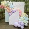 157-Piece Daisy Balloon Garland Arch Kit - White Groovy Daisy Flower and Macaron Pastel Balloons for Baby Shower, Daisy Theme Wedding, Girls' Birthday, and Boho Party Decorations